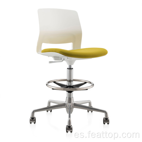 Silla de oficina altura ajustable silla de barra conveniente movimiento